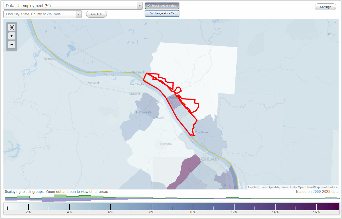 Work and Jobs in Ironton, Ohio (OH) Detailed Stats Occupations