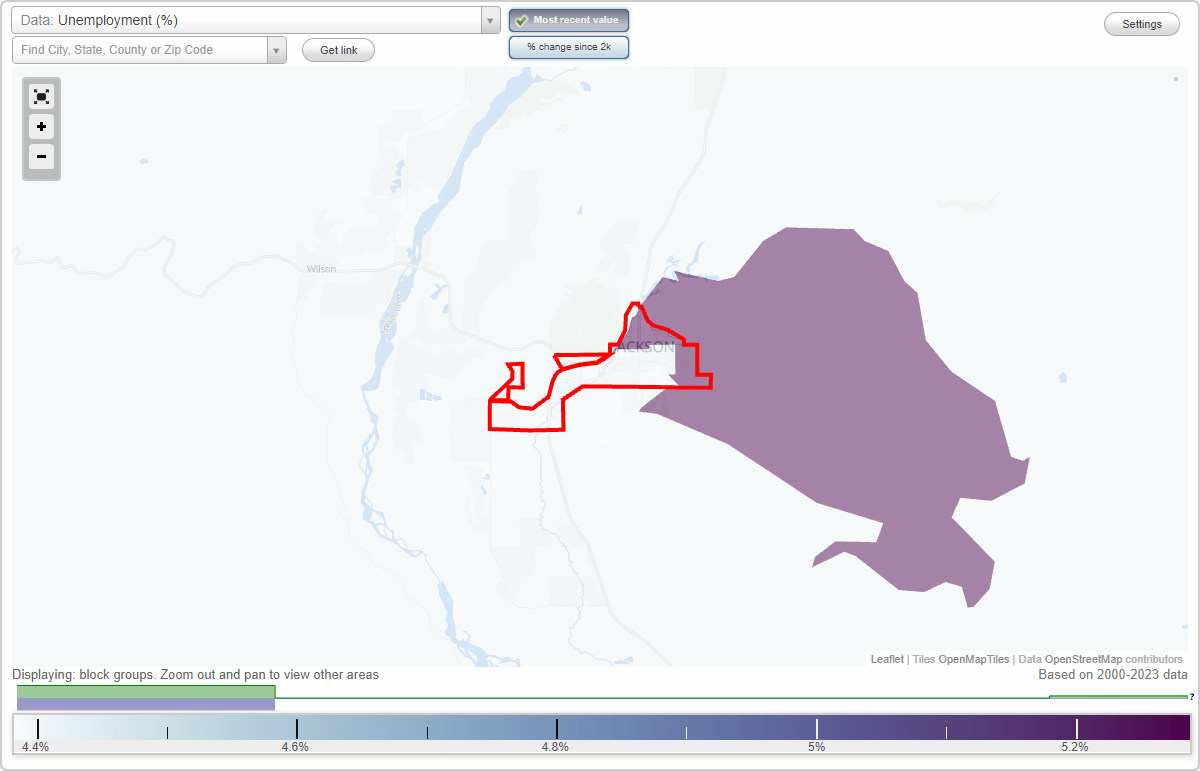 Work and Jobs in Jackson, Wyoming (WY) Detailed Stats Occupations, Industries, Unemployment