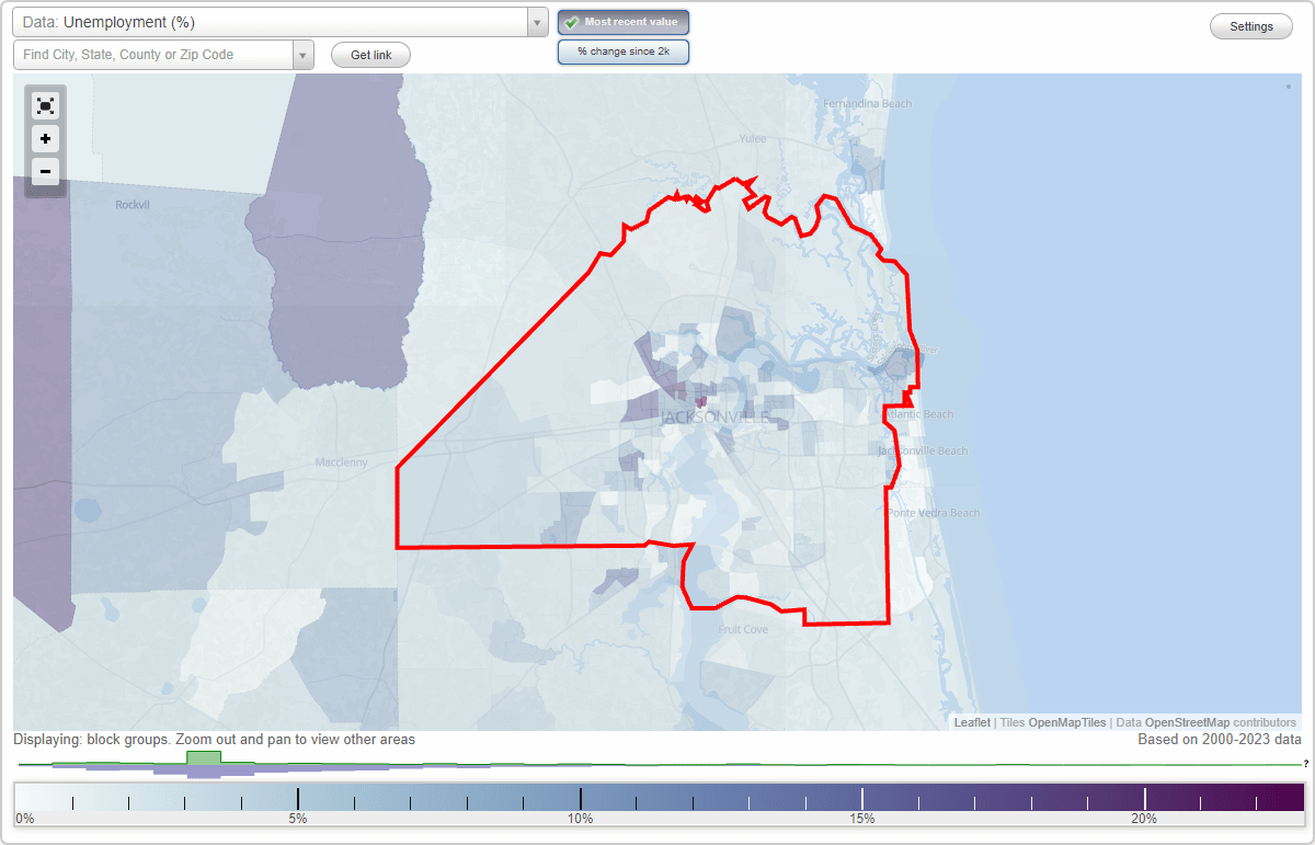 Work and Jobs in Jacksonville, Florida (FL) Detailed Stats Occupations