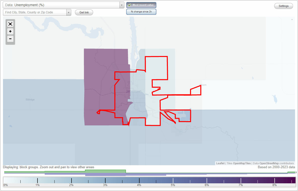 Work and Jobs in Jamestown, North Dakota (ND) Detailed Stats Occupations, Industries