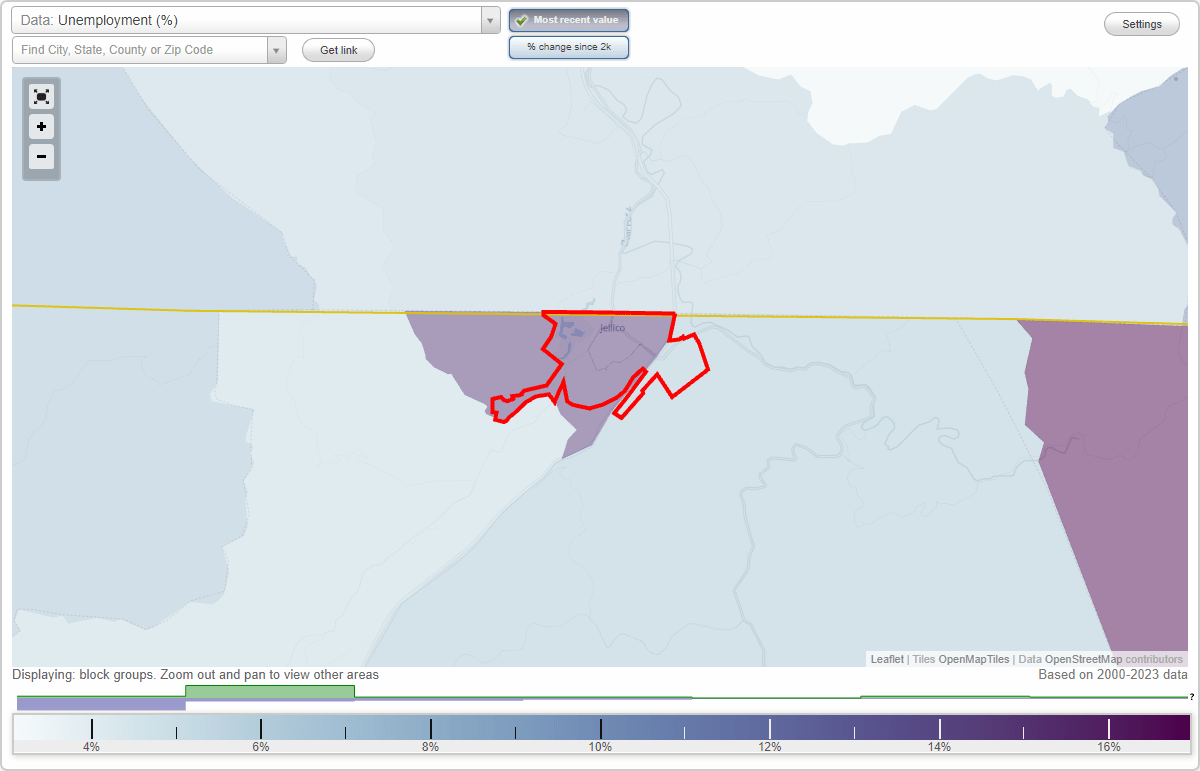 Work and Jobs in Jellico, Tennessee (TN) Detailed Stats Occupations
