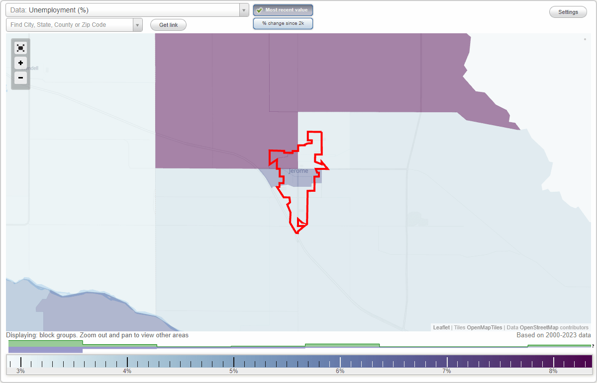 Work and Jobs in Jerome, Idaho (ID) Detailed Stats Occupations