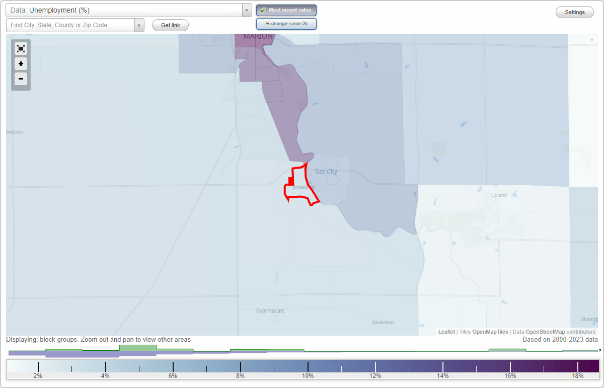 Work and Jobs in Jonesboro, Indiana (IN) Detailed Stats Occupations