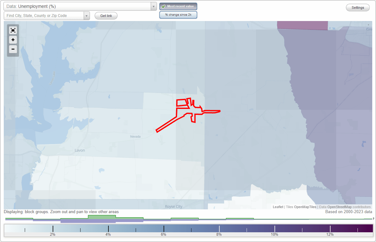 Work and Jobs in Josephine, Texas (TX) Detailed Stats Occupations
