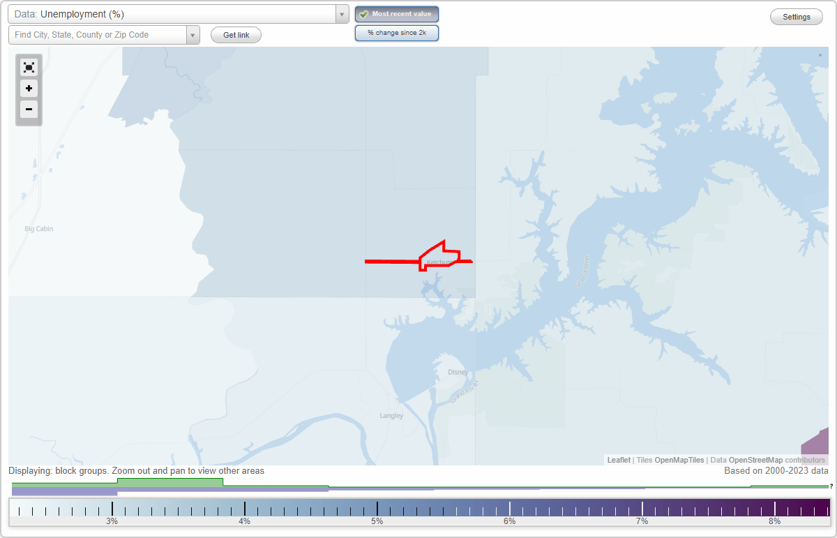 Work and Jobs in Ketchum, Oklahoma (OK) Detailed Stats Occupations