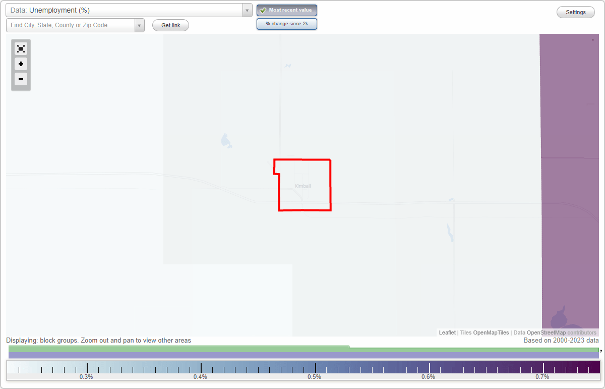 Work and Jobs in Kimball, South Dakota (SD) Detailed Stats Occupations
