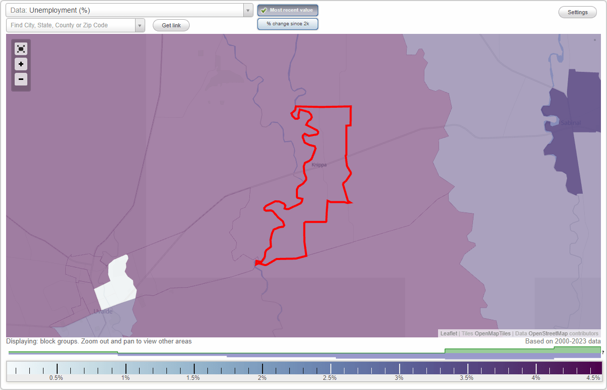 Work and Jobs in Knippa, Texas (TX) Detailed Stats Occupations