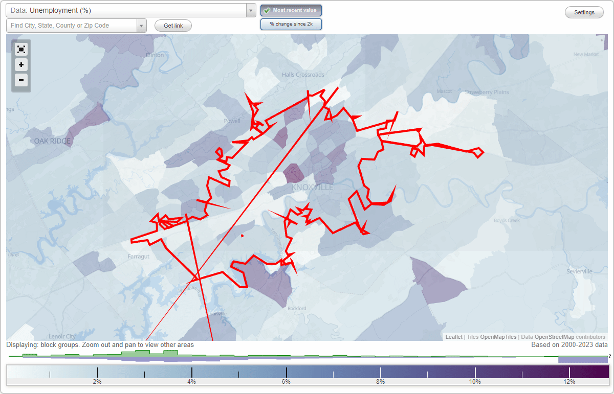 Work and Jobs in Knoxville, Tennessee (TN) Detailed Stats Occupations