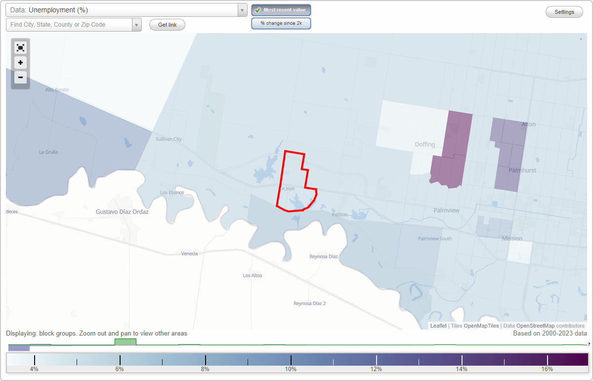 Work and Jobs in La Joya, Texas (TX) Detailed Stats Occupations