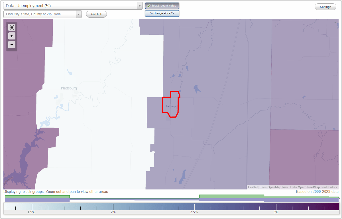 Work and Jobs in Lathrop, Missouri (MO) Detailed Stats Occupations