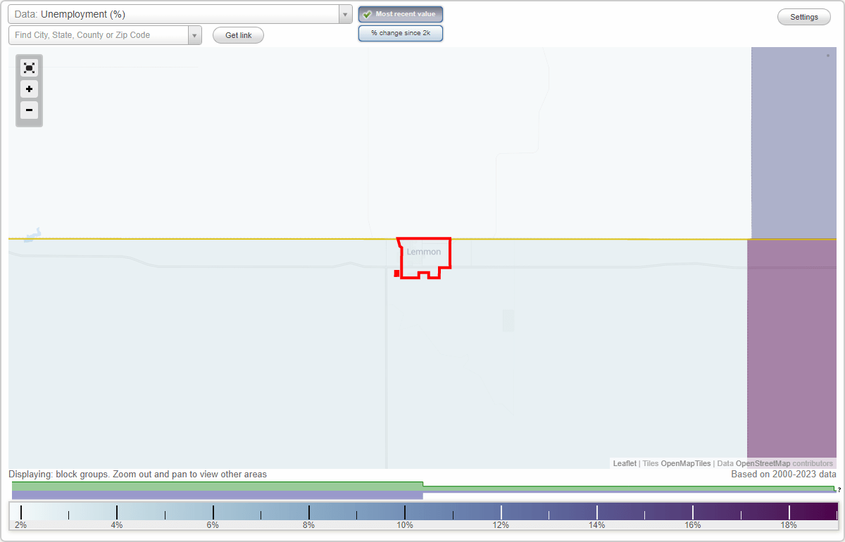 Work and Jobs in Lemmon, South Dakota (SD) Detailed Stats Occupations