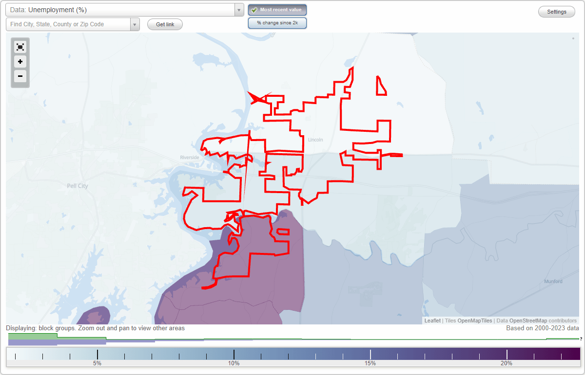 Work and Jobs in Lincoln, Alabama (AL) Detailed Stats Occupations