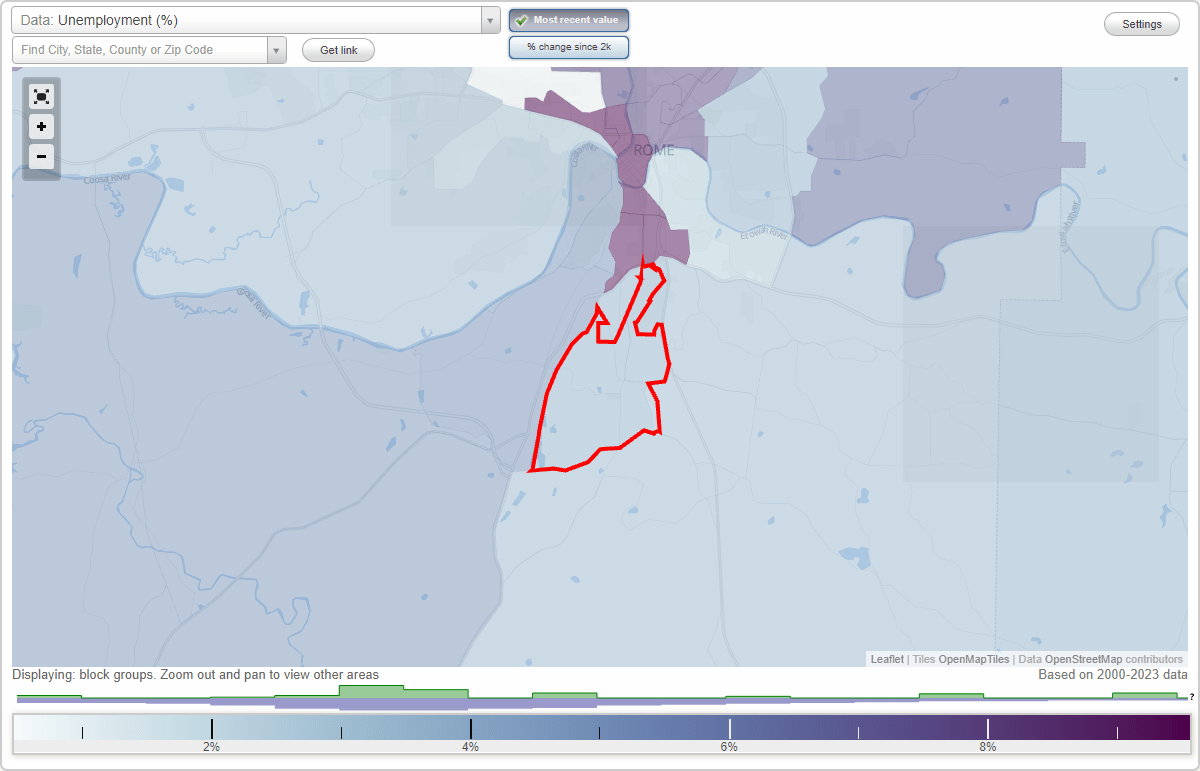 Work and Jobs in Lindale, (GA) Detailed Stats Occupations