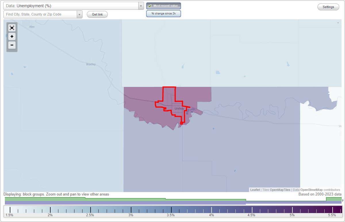 Work and Jobs in Lindsay, Oklahoma (OK) Detailed Stats Occupations