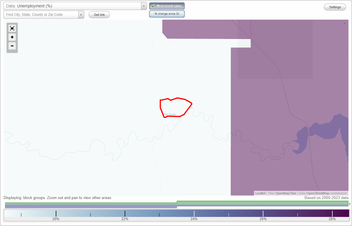 Work and Jobs in Little Eagle, South Dakota (SD) Detailed Stats Occupations, Industries