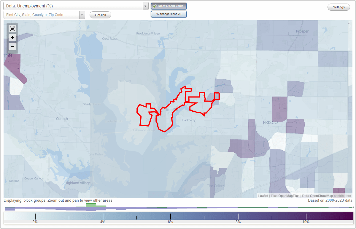 Work and Jobs in Little Elm, Texas (TX) Detailed Stats Occupations