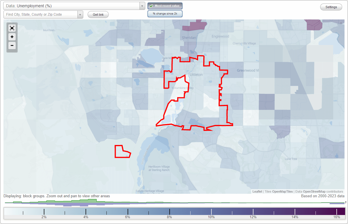 Work and Jobs in Littleton, Colorado (CO) Detailed Stats Occupations