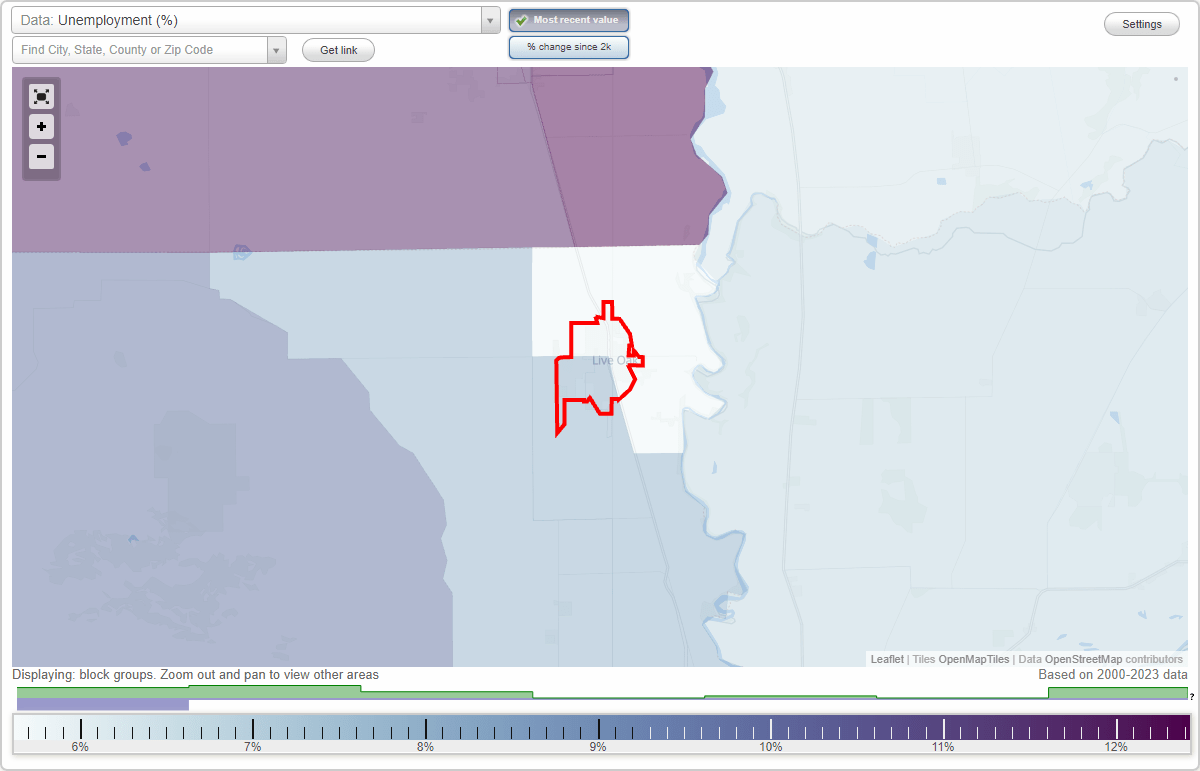 Work and Jobs in Live Oak, California (CA) Detailed Stats Occupations, Industries, Unemployment