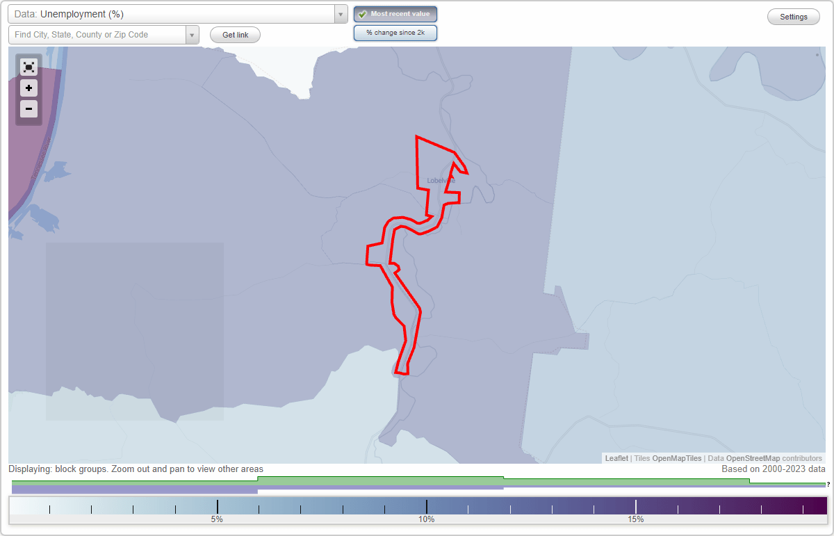 Work and Jobs in Lobelville, Tennessee (TN) Detailed Stats Occupations