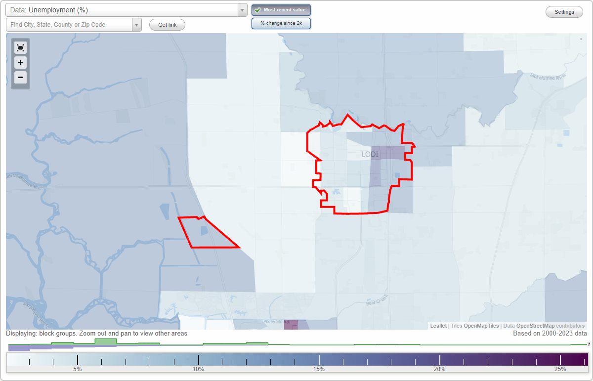 Work and Jobs in Lodi, California (CA) Detailed Stats Occupations