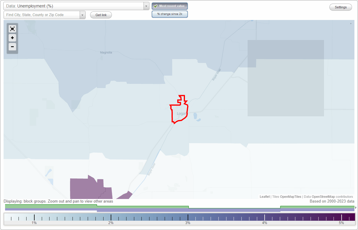 Work and Jobs in Logan, Iowa (IA) Detailed Stats Occupations