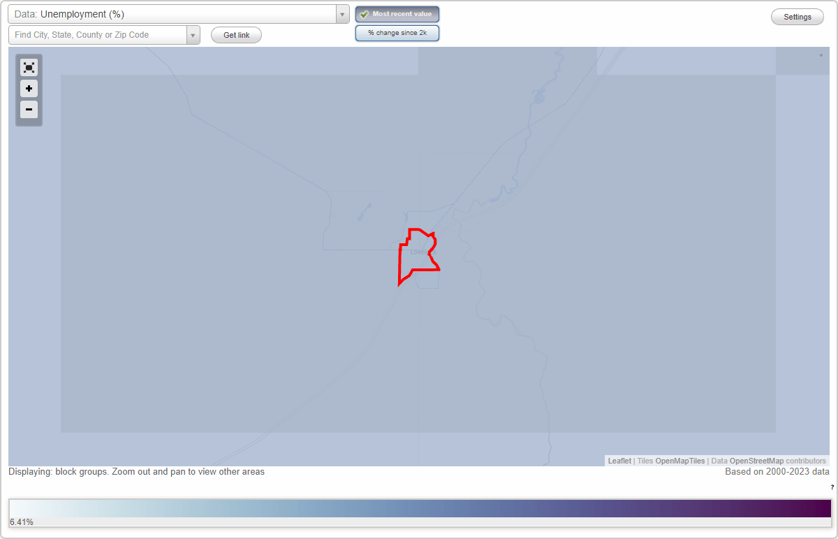 Work and Jobs in Lovelock, Nevada (NV) Detailed Stats Occupations, Industries, Unemployment