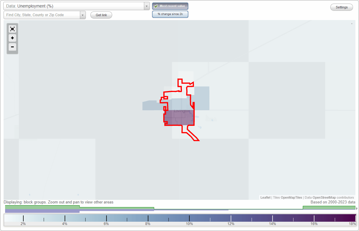 Work and Jobs in Lovington, New Mexico (NM) Detailed Stats Occupations