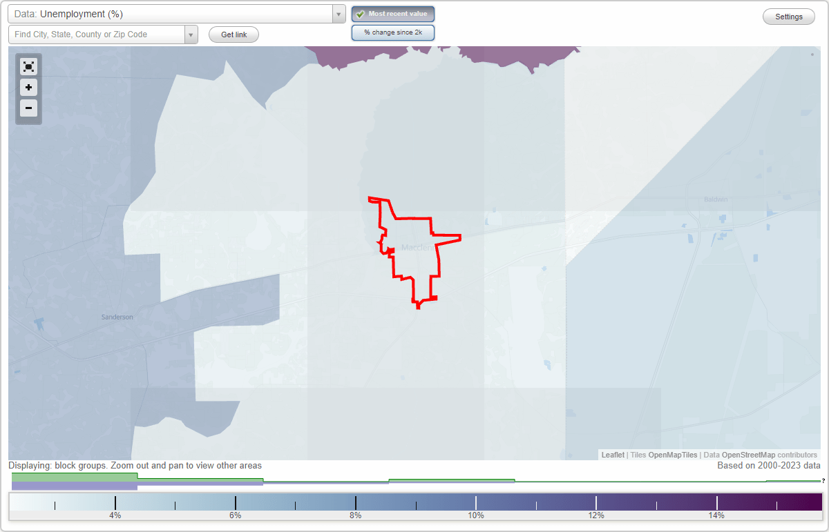 Work and Jobs in Macclenny, Florida (FL) Detailed Stats Occupations
