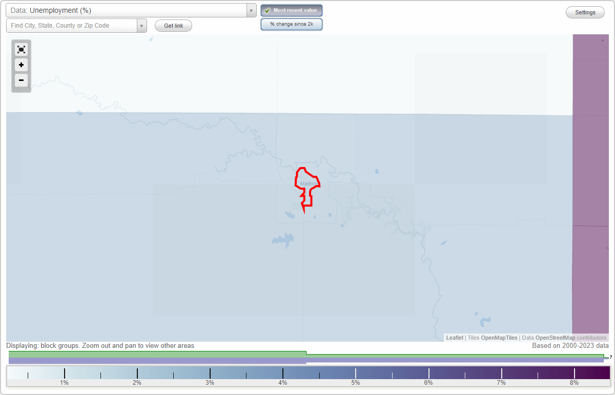 Work and Jobs in Madison, Kansas (KS) Detailed Stats Occupations