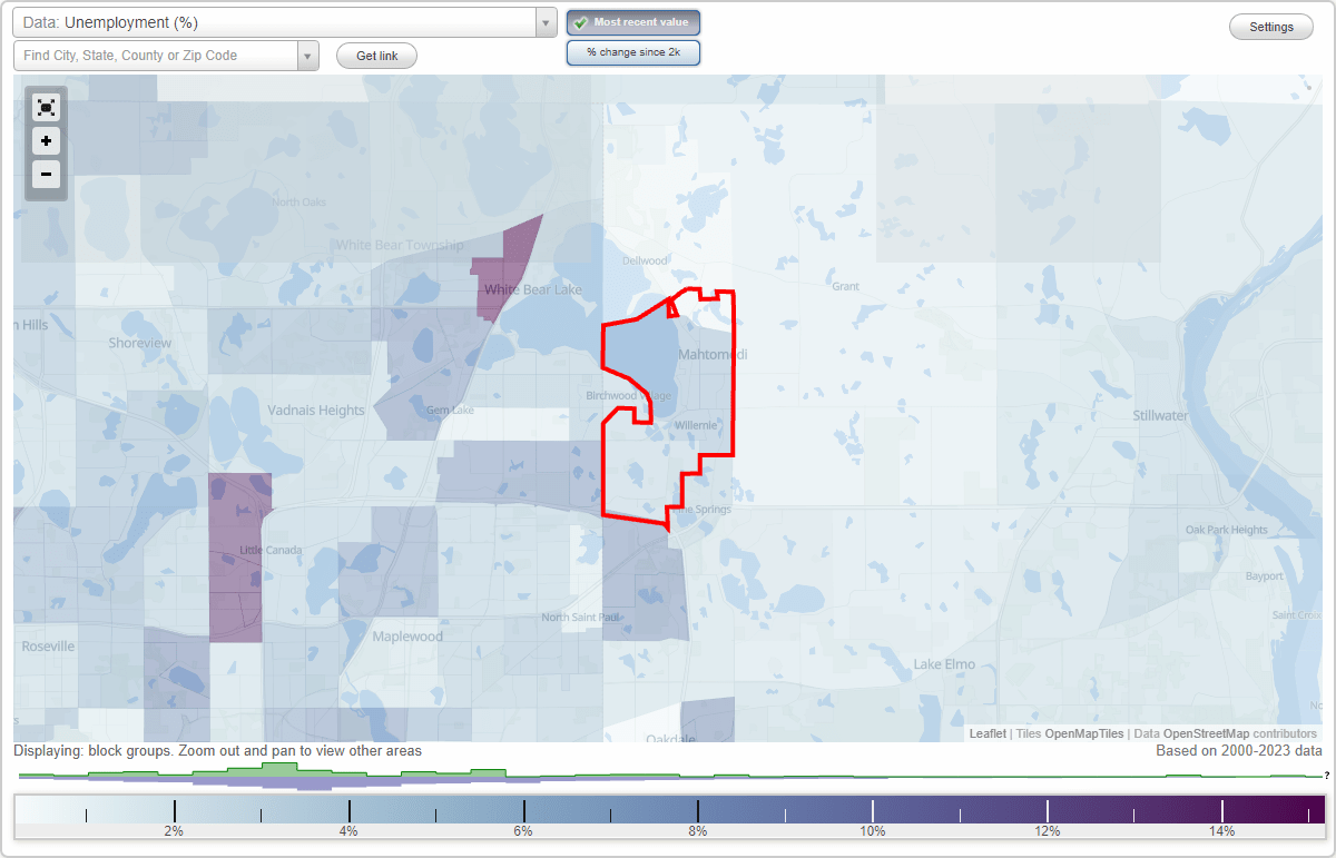 Work and Jobs in Mahtomedi, Minnesota (MN) Detailed Stats Occupations