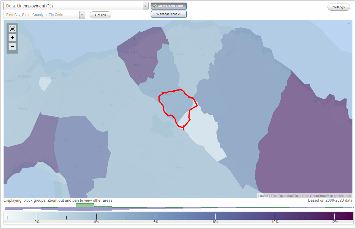 Work and Jobs in Makawao, Hawaii (HI) Detailed Stats Occupations