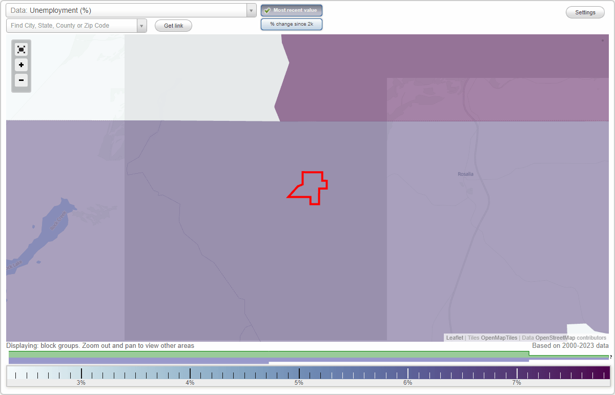 Work and Jobs in Malden, Washington (WA) Detailed Stats Occupations
