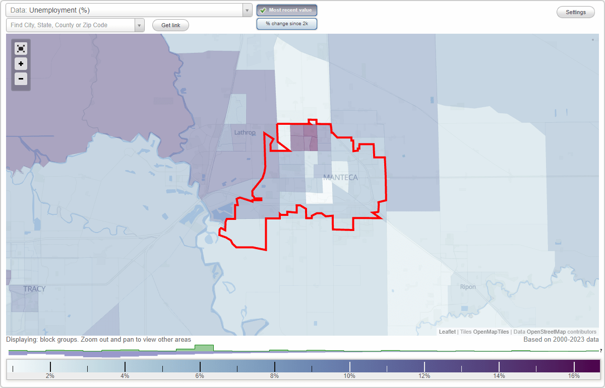 Work and Jobs in Manteca, California (CA) Detailed Stats Occupations