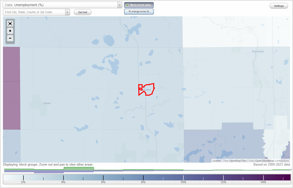 Work and Jobs in Marcellus, Michigan (MI) Detailed Stats Occupations, Industries, Unemployment