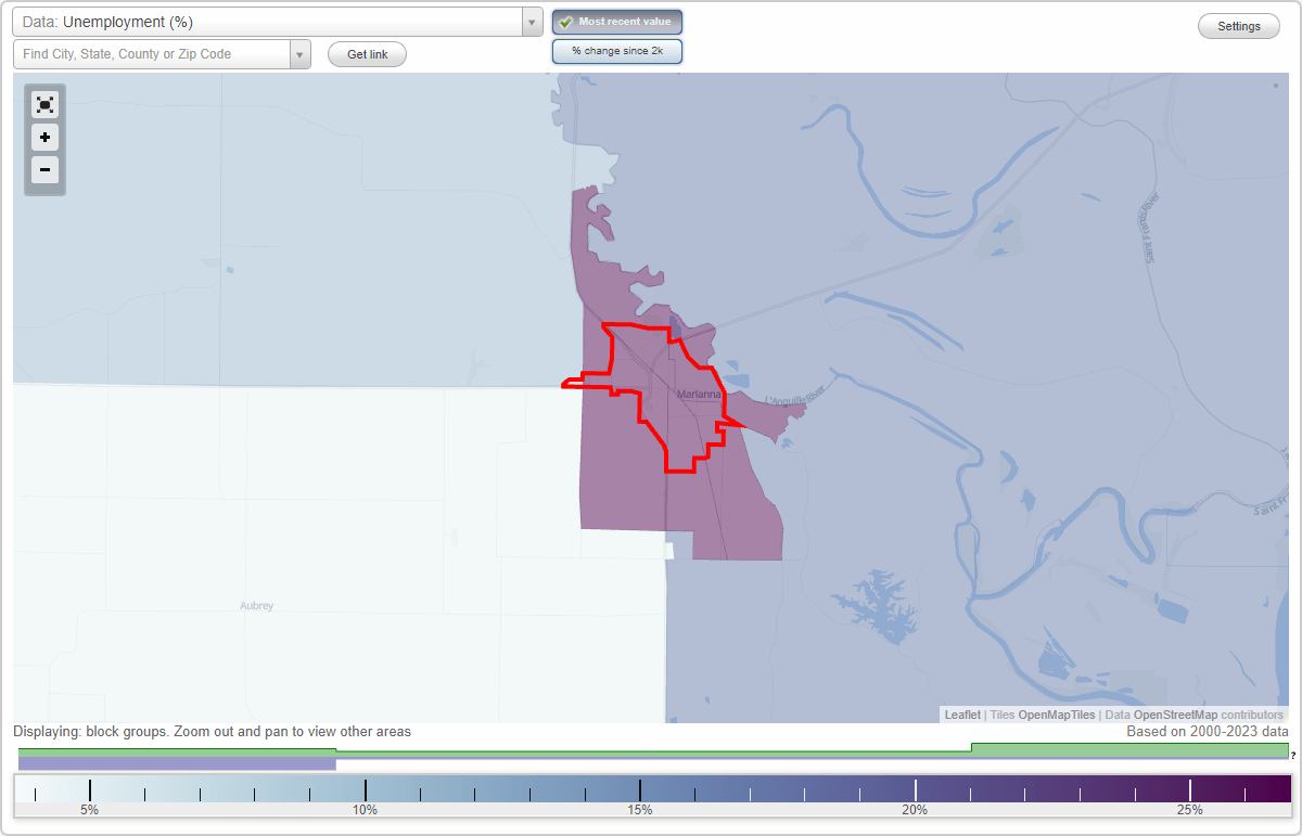 Work and Jobs in Marianna, Arkansas (AR) Detailed Stats Occupations