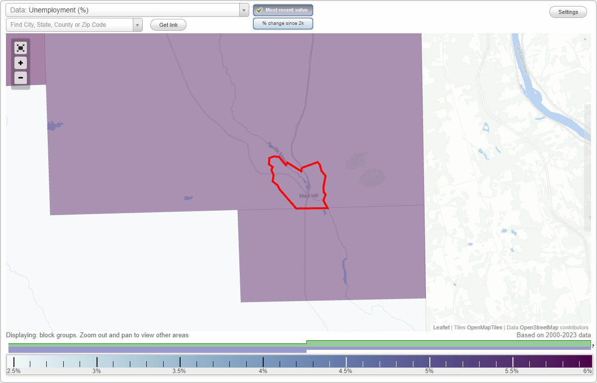 Work and Jobs in Mars Hill, Maine (ME) Detailed Stats Occupations