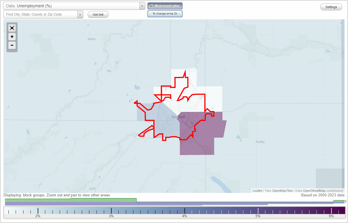 Work and Jobs in Marshall, Minnesota (MN) Detailed Stats Occupations