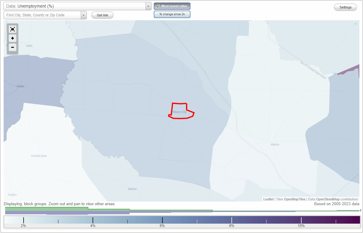 Work and Jobs in Maury City, Tennessee (TN) Detailed Stats Occupations