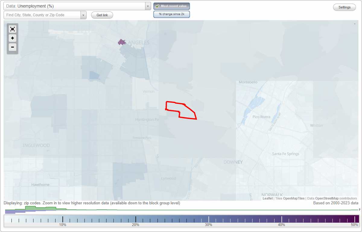 Work and Jobs in Maywood, California (CA) Detailed Stats Occupations