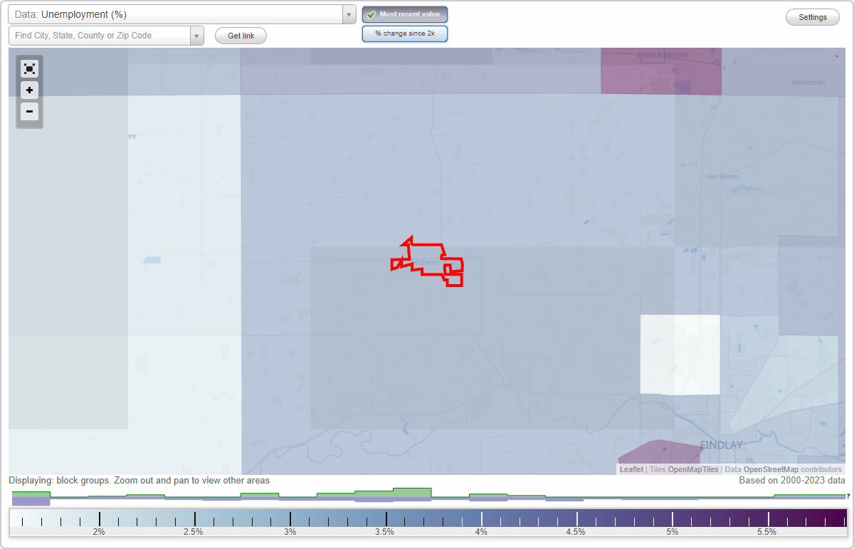 Work and Jobs in Ohio (OH) Detailed Stats Occupations