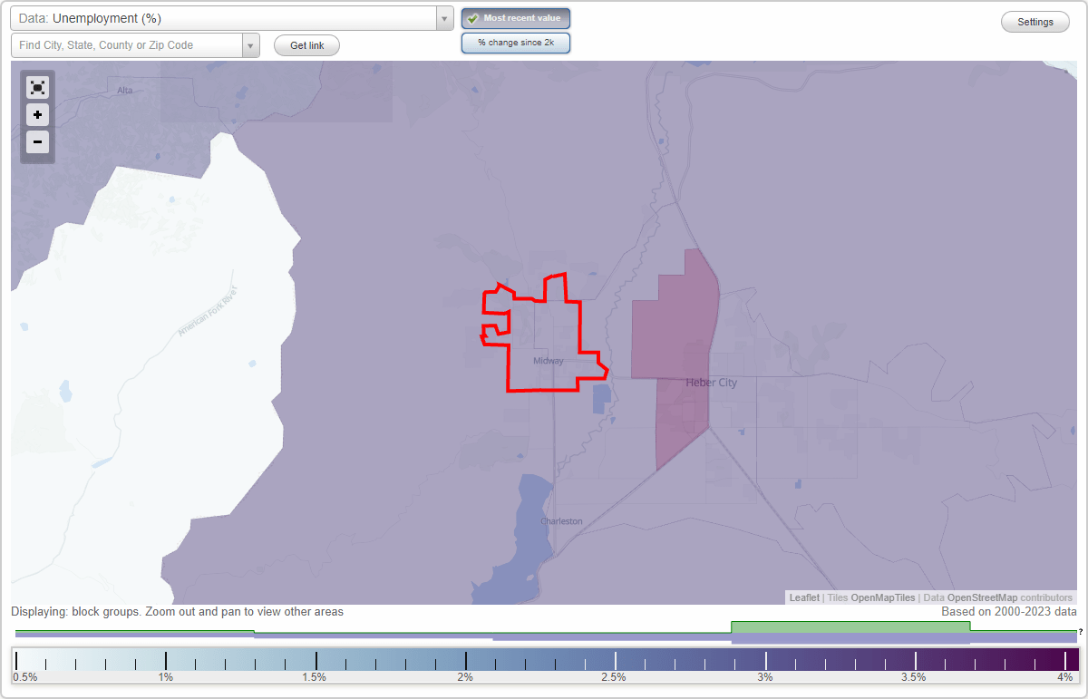 Work and Jobs in Midway, Utah (UT) Detailed Stats Occupations