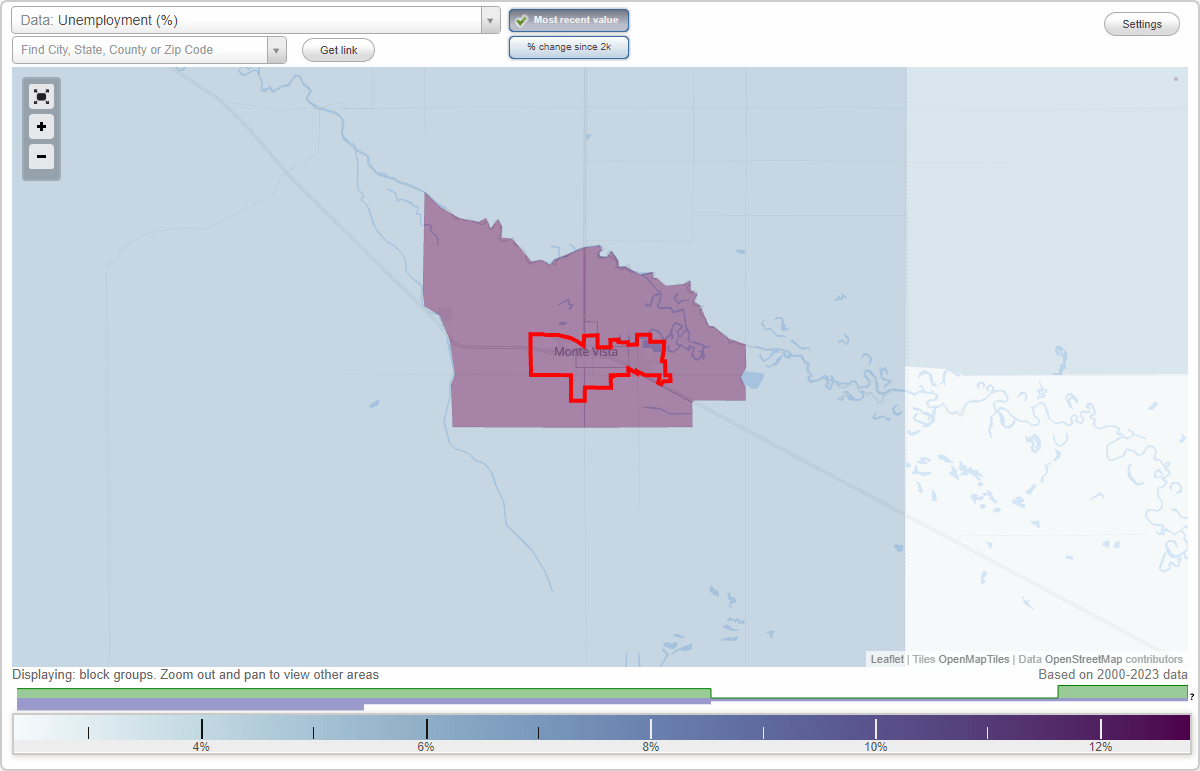 Work and Jobs in Monte Vista, Colorado (CO) Detailed Stats Occupations