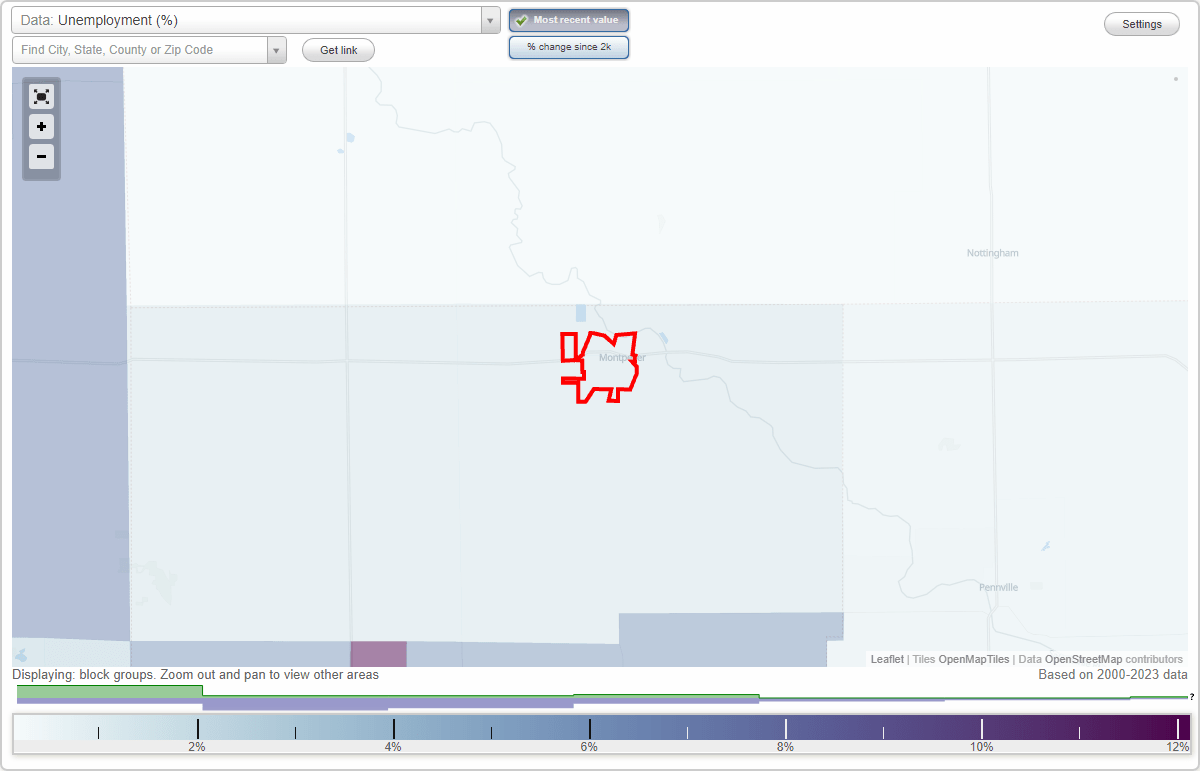 Work and Jobs in Montpelier, Indiana (IN) Detailed Stats Occupations