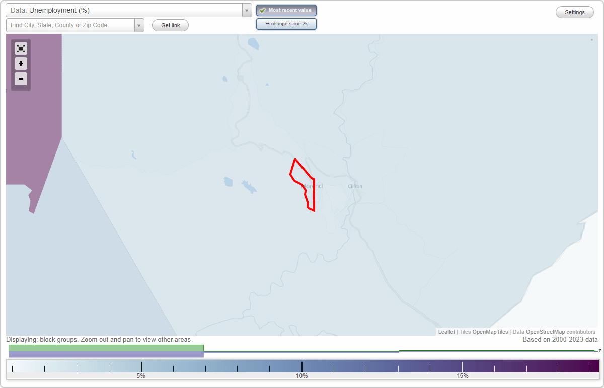 Work and Jobs in Morenci, Arizona (AZ) Detailed Stats Occupations, Industries, Unemployment