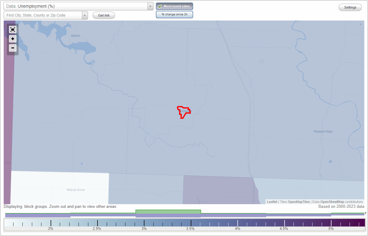 Work and Jobs in Morrisville, Missouri (MO) Detailed Stats Occupations, Industries