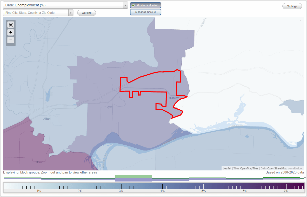 Work and Jobs in Mulberry, Arkansas (AR) Detailed Stats Occupations