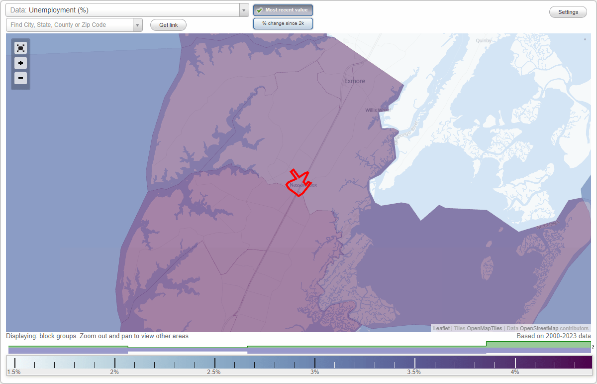 Work and Jobs in Nassawadox, Virginia (VA) Detailed Stats Occupations