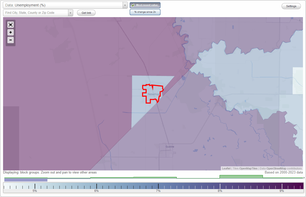 Work and Jobs in Newman, California (CA) Detailed Stats Occupations, Industries, Unemployment