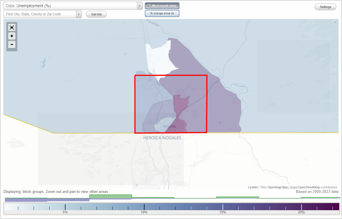Work and Jobs in Nogales, Arizona (AZ) Detailed Stats Occupations
