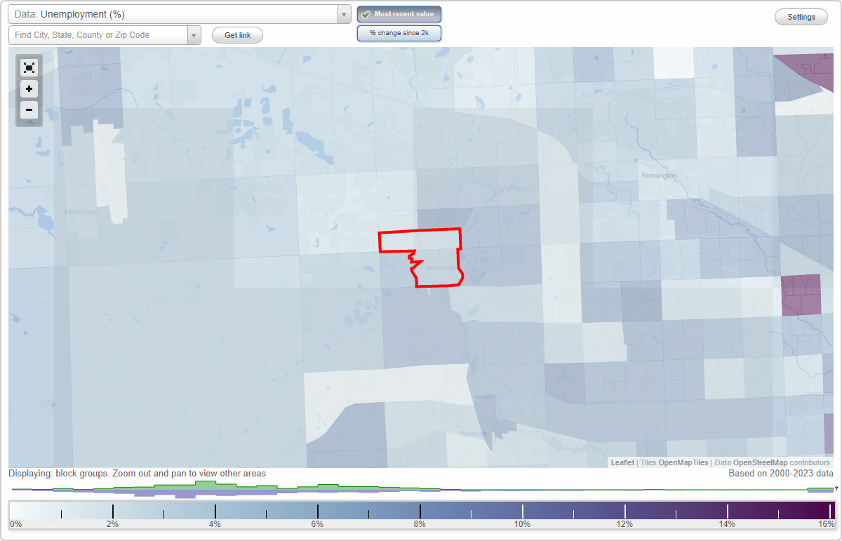 Work and Jobs in Northville, Michigan (MI) Detailed Stats Occupations